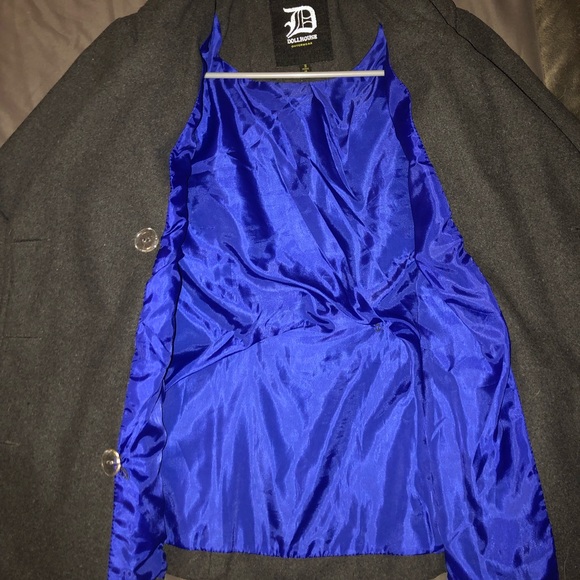 Gray Pea Coat Dollhouse NWOT - Picture 3 of 7